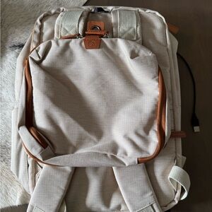 Stylish Cream Backpack for Men